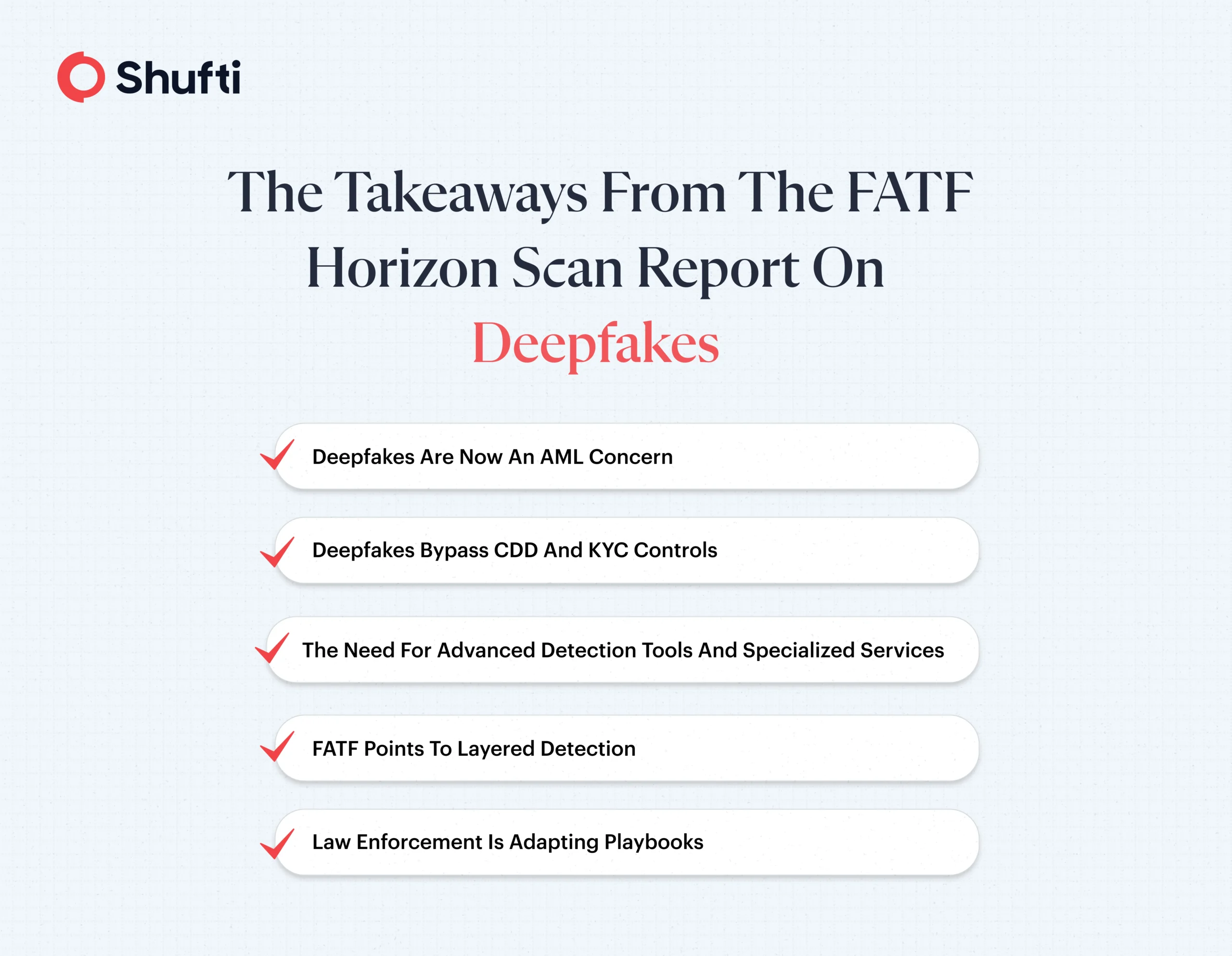 Takeaways from FATF Horizon Scan Report on Deepfakes
