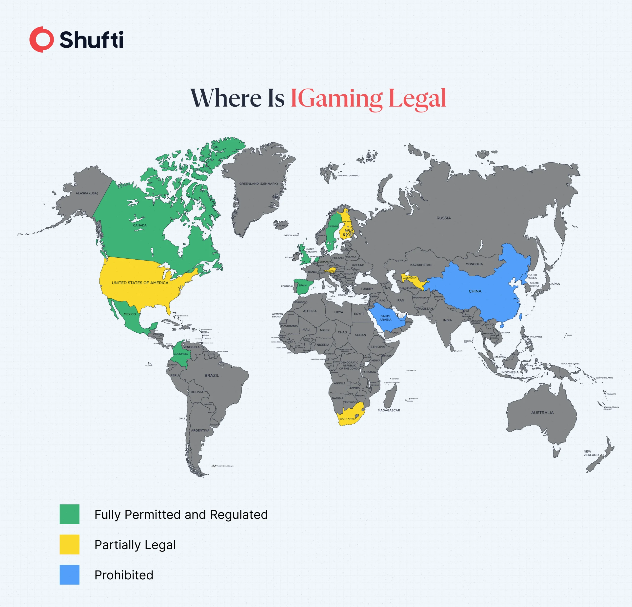 Where is iGaming legal