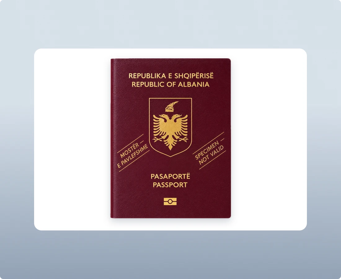 Albanian Passport