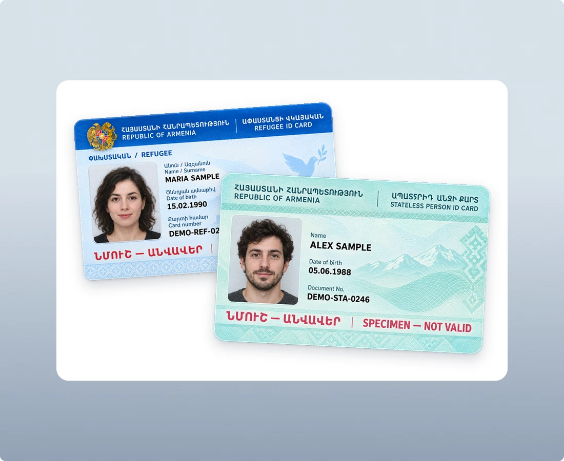 Stateless Person and Refugee Documents