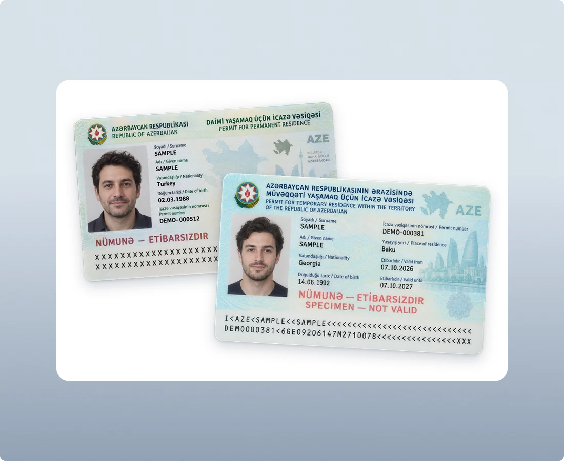 Temporary and Permanent Residence Permits