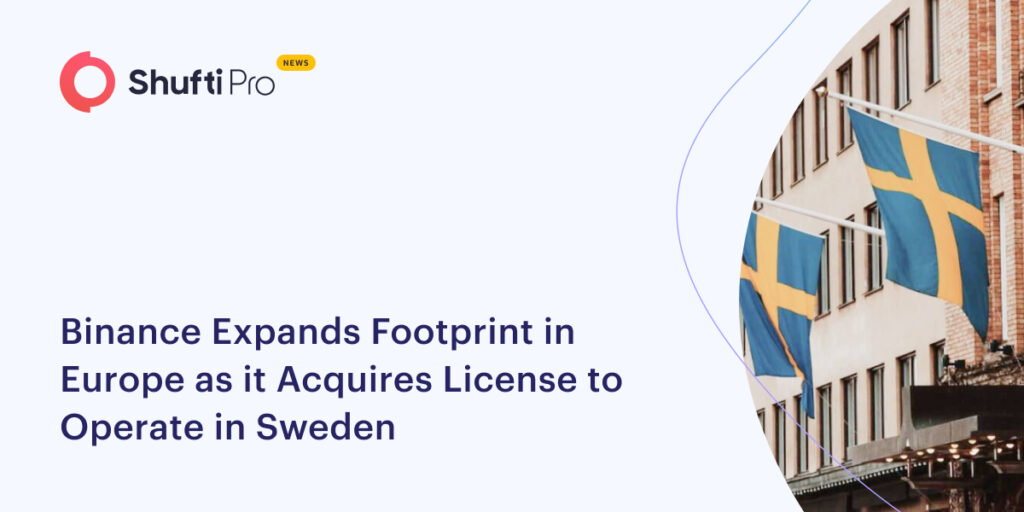 Binance Expands Footprint in Europe as it Acquires License to Operate in Sweden