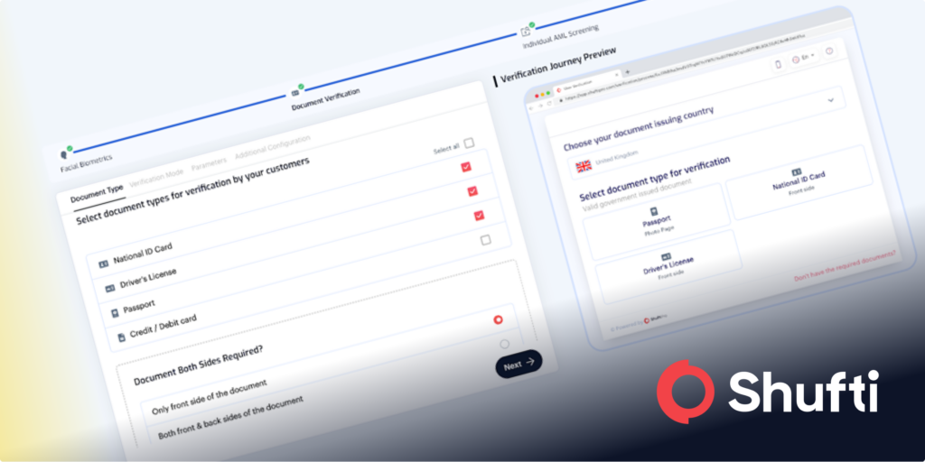 Shufti’s Journey Builder: Designing Identity Verification Made Simple