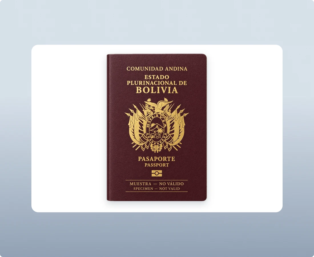 Bolivian Passport