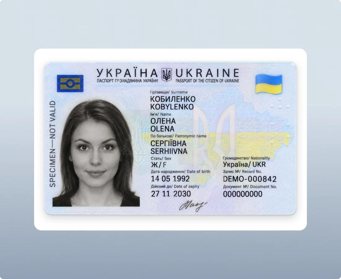 Foreign Passports and National ID Cards