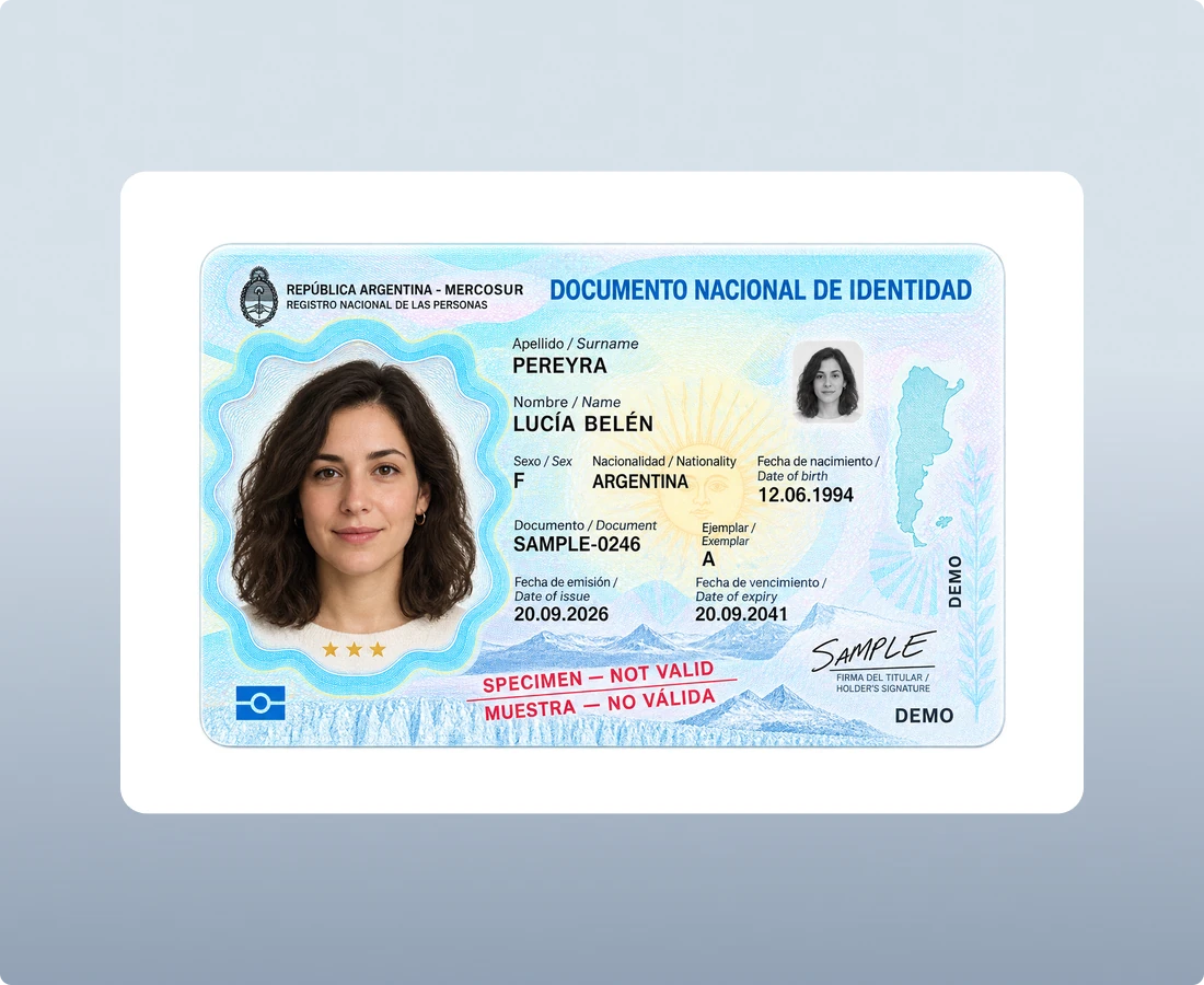 Foreign Passports and National ID Cards