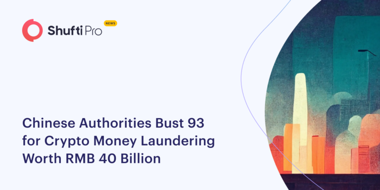 Chinese Authorities Bust 93 for Crypto Money Laundering Worth RMB 40 Billion