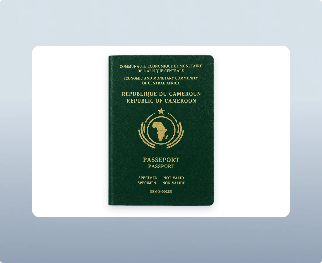 Cameroonian Passport