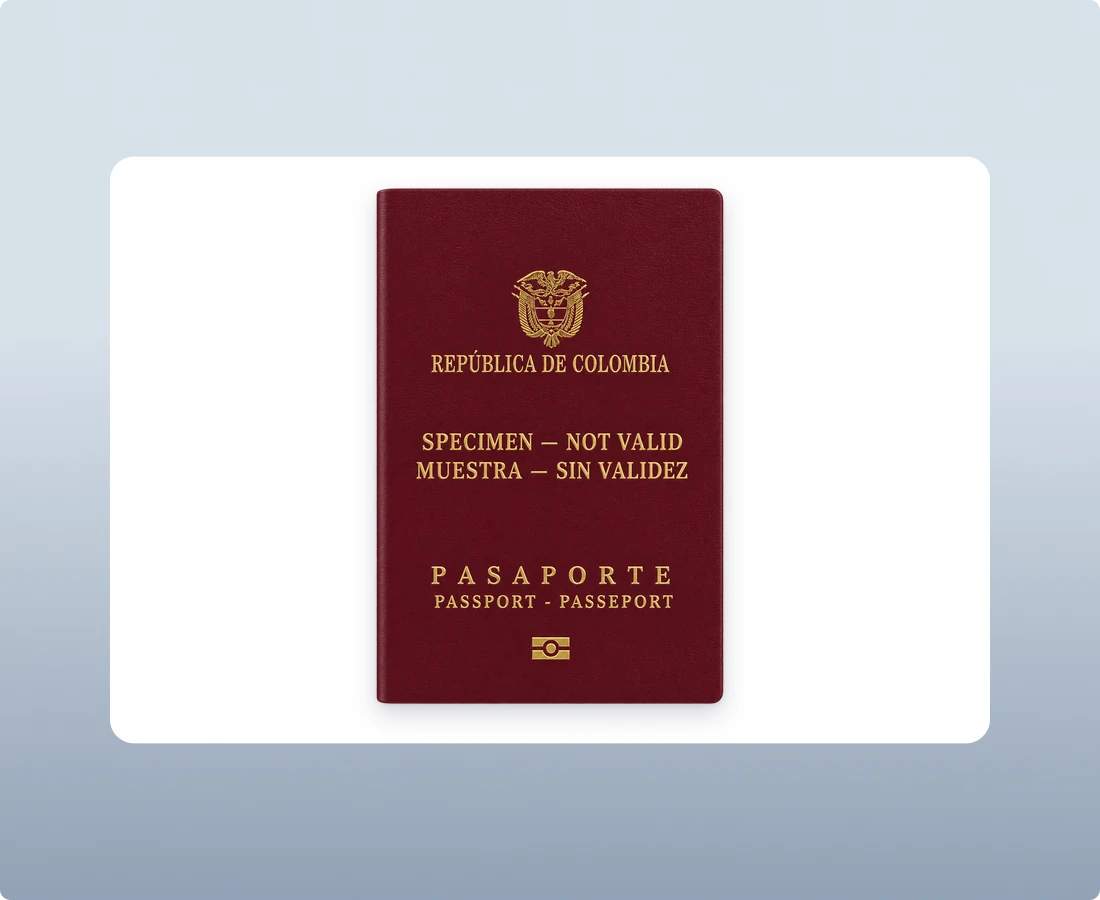 Colombian Passport
