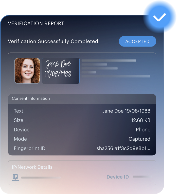 Evidence bundle TX-7421 — captured note, OCR across 150+ scripts, session metadata, and tamper-evident hash, exportable as PDF or JSON.