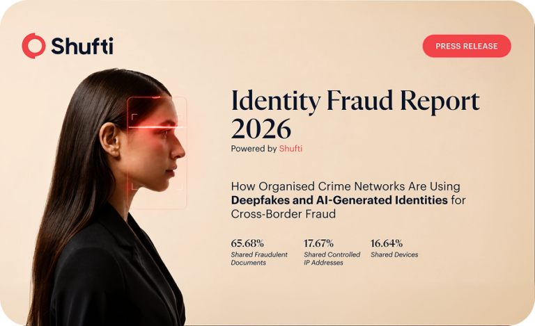 Crypto Records the Highest Share of Remote Onboarding Fraud at 22.49%, Shufti Identity Fraud Report 2026 Finds