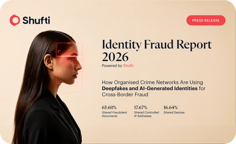 Crypto Records the Highest Share of Remote Onboarding Fraud at 22.49%, Shufti Identity Fraud Report 2026 Finds