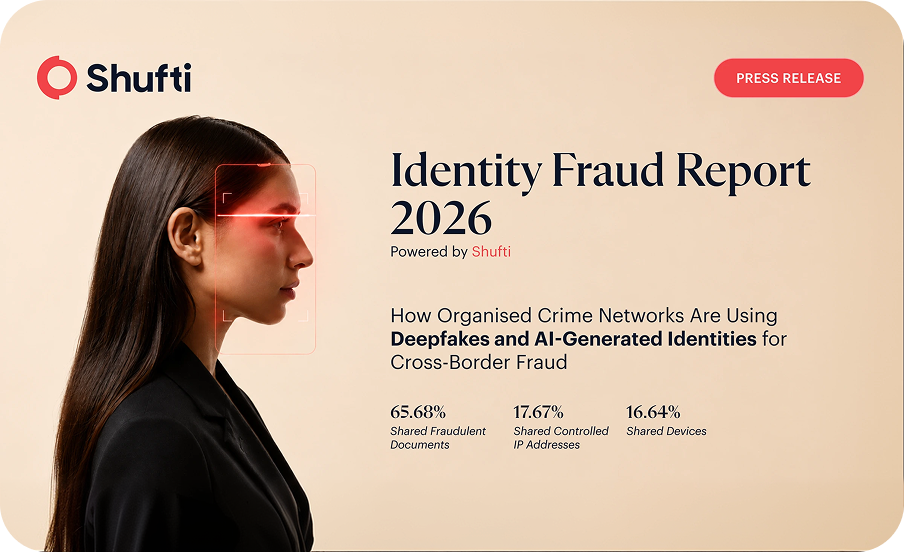 Crypto Records the Highest Share of Remote Onboarding Fraud at 22.49%, Shufti Identity Fraud Report 2026 Finds