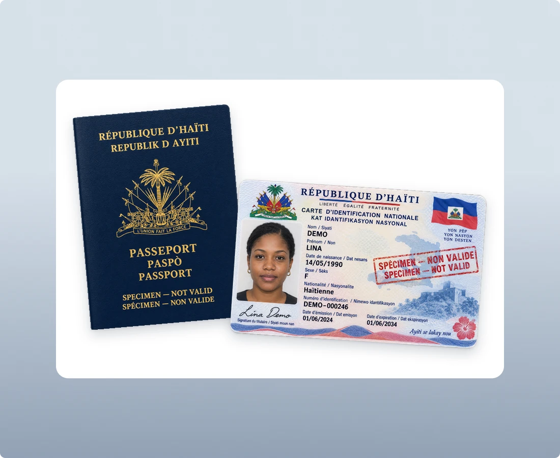 Foreign Passports and National ID Cards