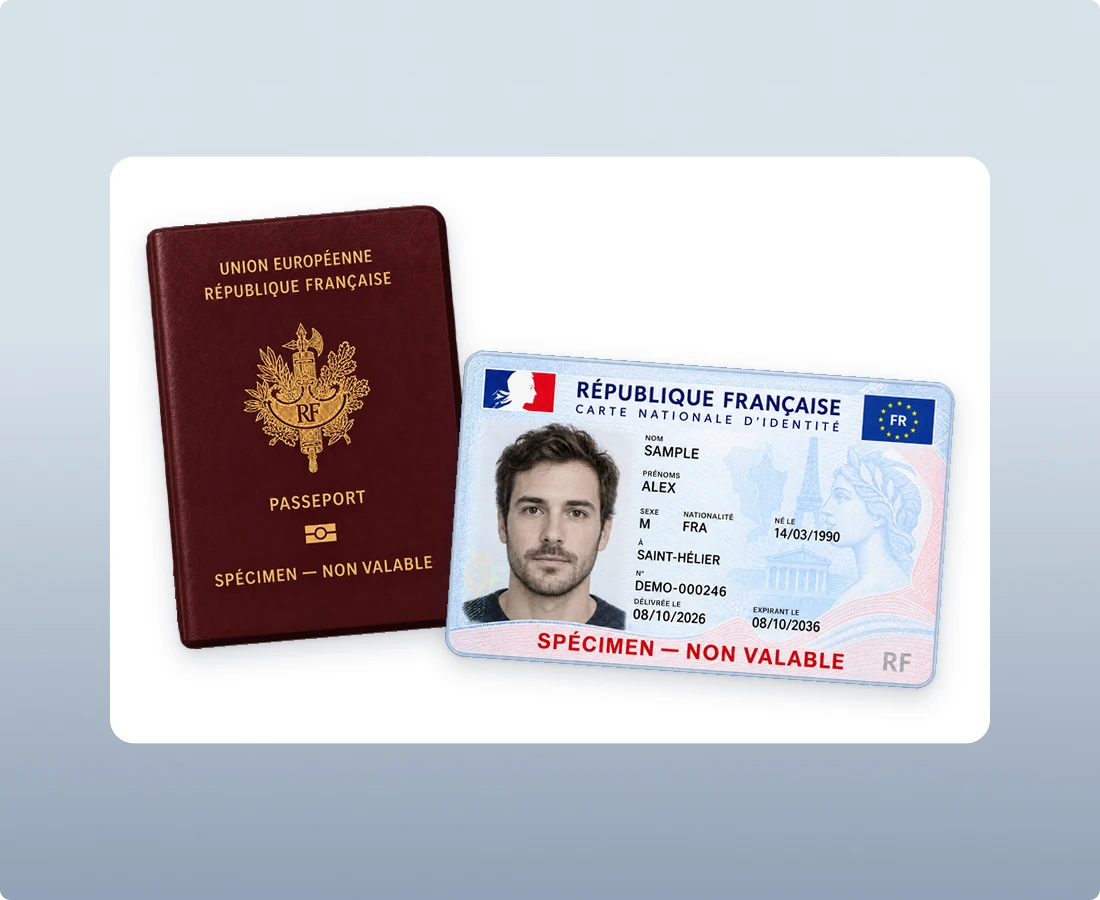 Foreign Passports and National ID Cards