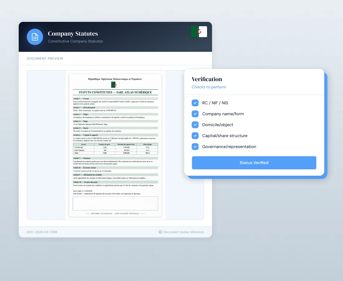 Company Statutes