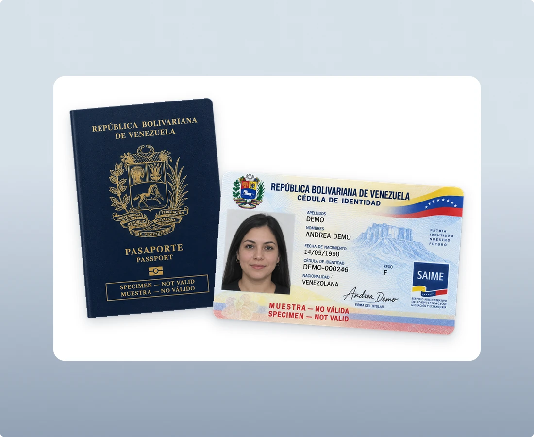 Foreign Passports and National ID Cards