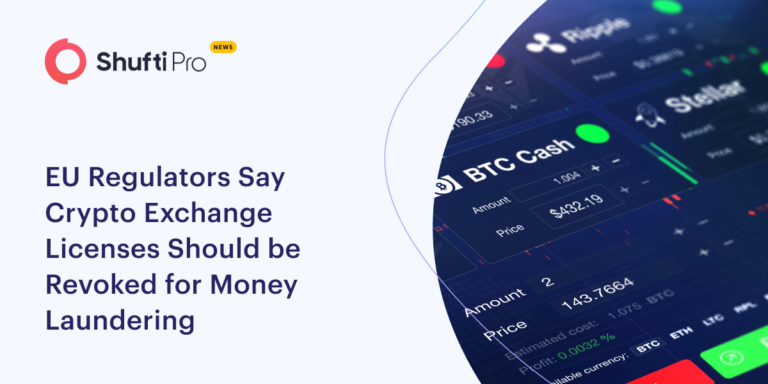 EU Regulators Say Crypto Exchange Licenses Should be Revoked for Money Laundering