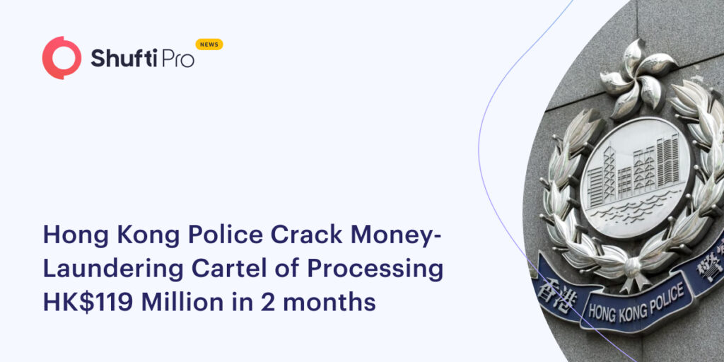 Hong-Kong Police Crack money-laundering Cartel of Processing HK$119 Million in 2 months