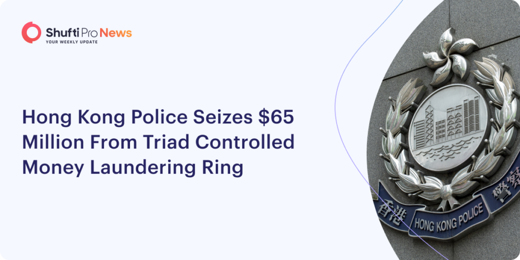 Hong Kong Police Seizes $65 Million From Triad Controlled Money Laundering Ring