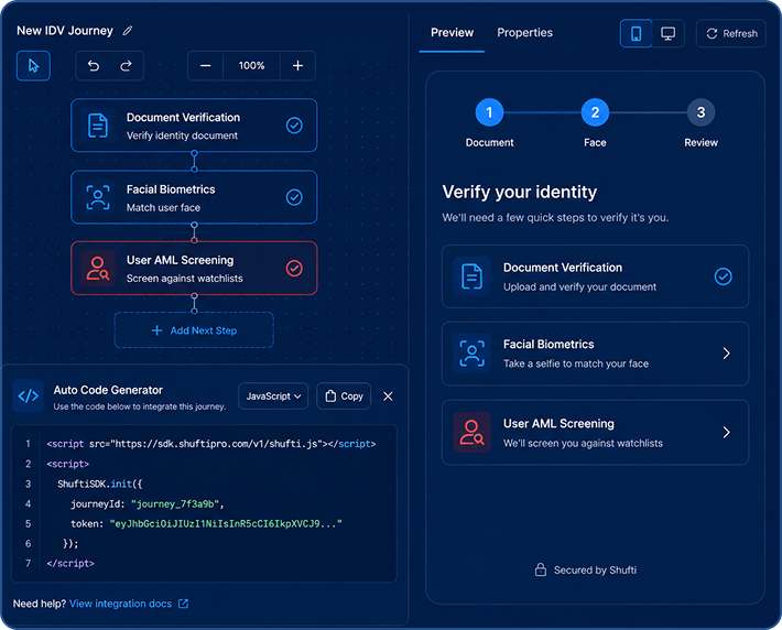 Privacy architecture mockup — on-device biometric processing with GDPR/EDPB alignment.