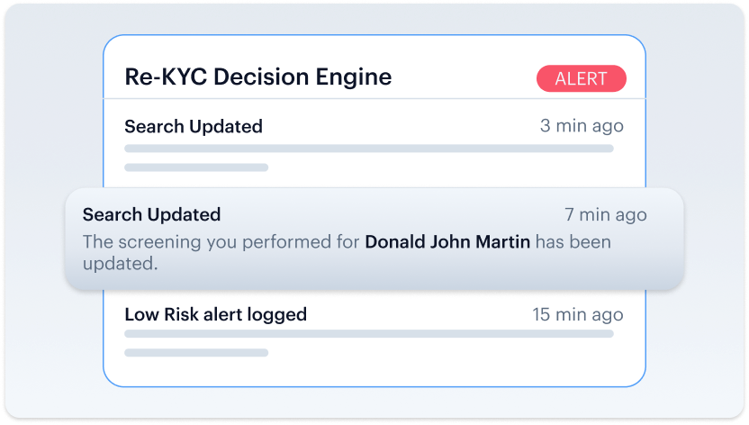 Re-KYC Kicks In — step 4
