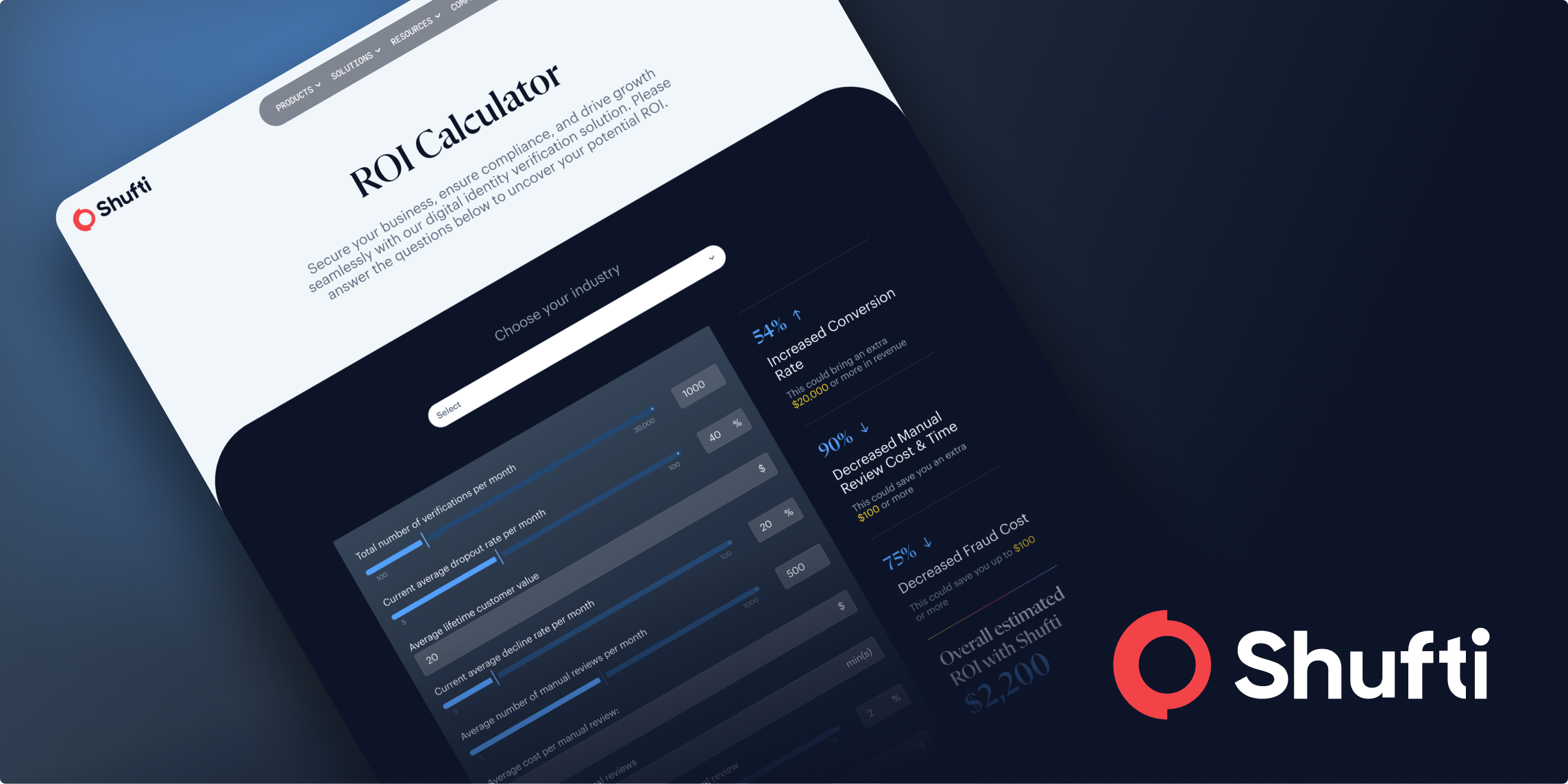 How to Use Shufti’s ROI Calculator to Justify Better Identity Verification Outcomes