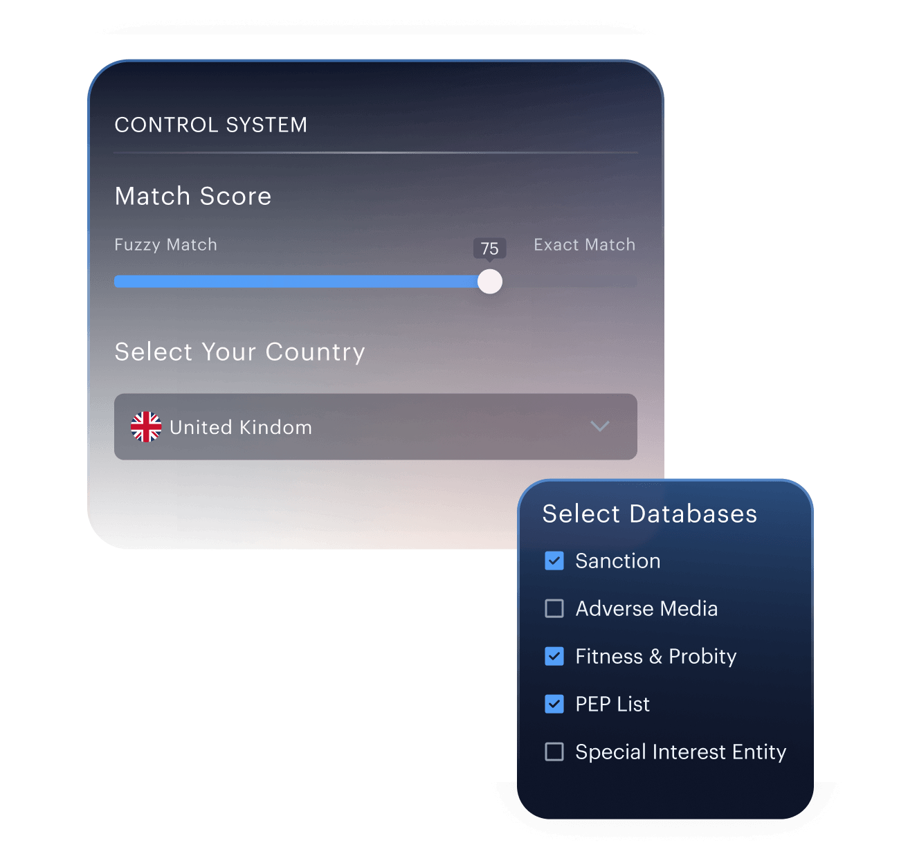 Friction removed mockup — passive verification flow without prompts or challenges.