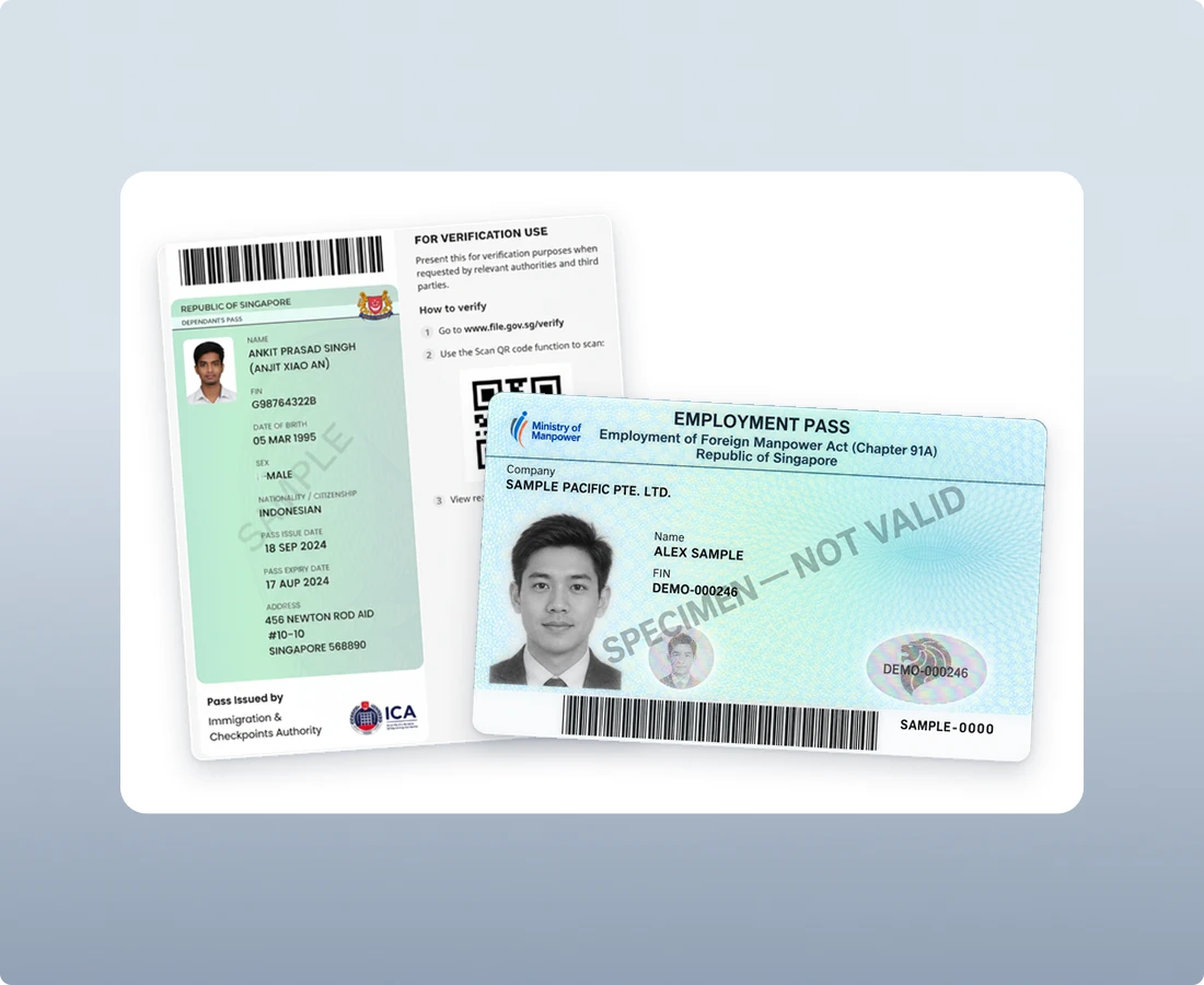 FIN-Linked Work Passes and Long-Term Passes