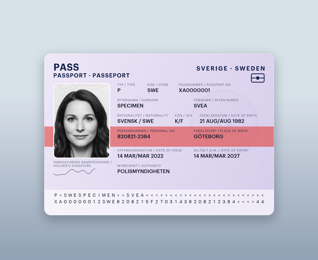 Swedish Passport