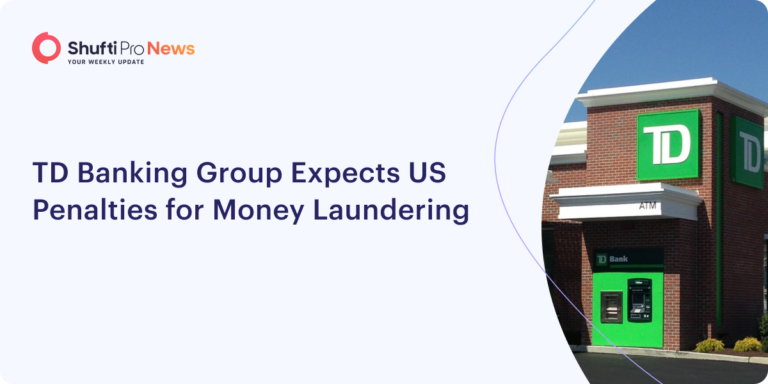 TD Banking Group Expects US Penalties for Money Laundering
