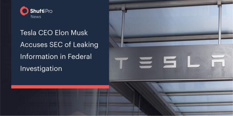 Tesla CEO Elon Musk Accuses SEC of Leaking Information in Federal Investigation