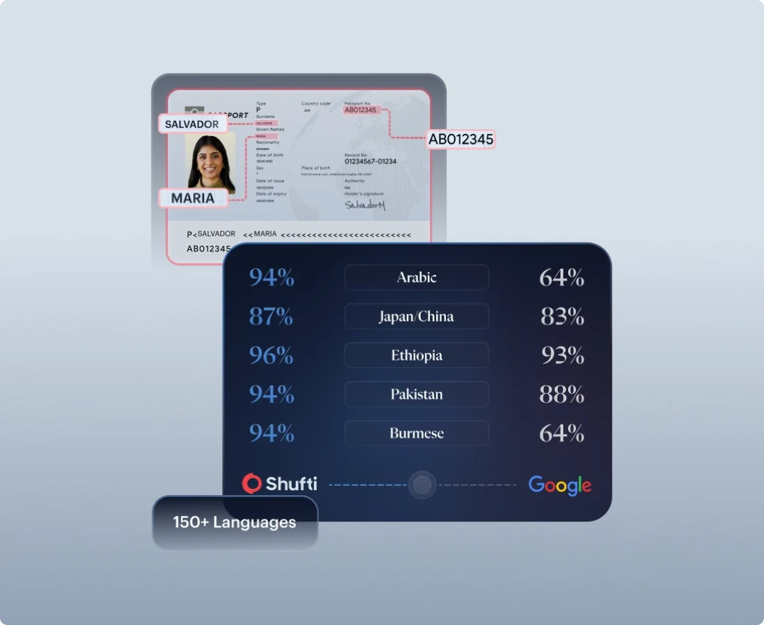 Arabic, English and Expat Document Parsing