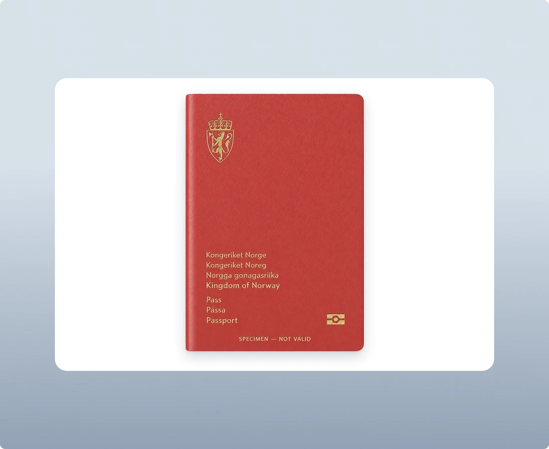 Foreign Passports and National ID Cards