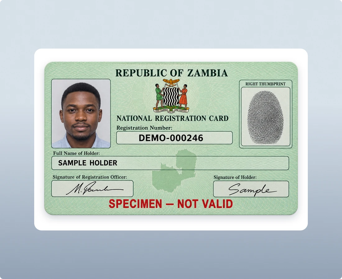 National Registration Card (NRC)
