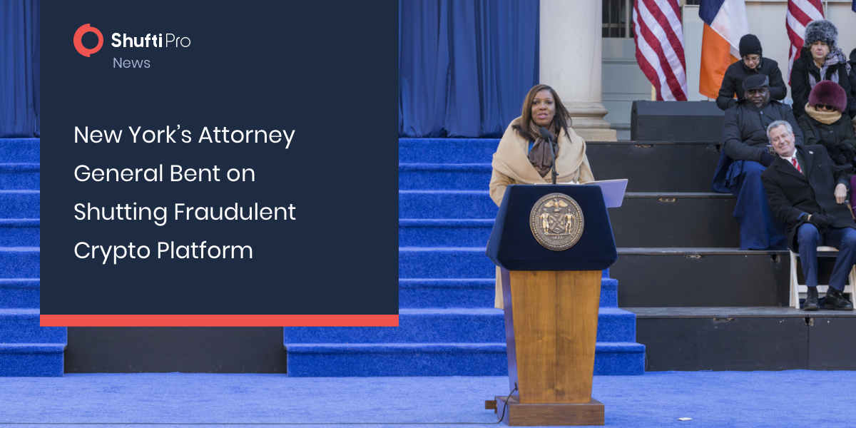 New York’s Attorney General Bent on Shutting Fraudulent Crypto Platform