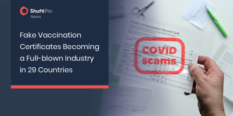 Fake Vaccination Certificates Becoming a Full-blown Industry in 29 Countries