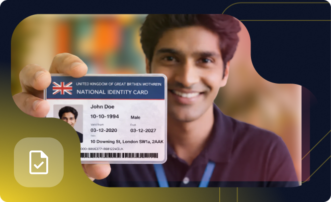Verify the Document. Confirm the Person