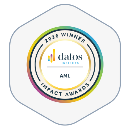Datos Insights Impact Awards 2026 Winner - AML