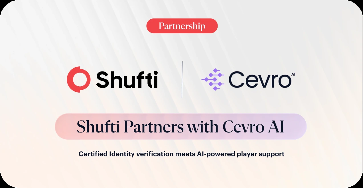 Shufti and Cevro AI Form Strategic Partnership to Bring KYC and AML Compliance to AI-Powered iGaming Support