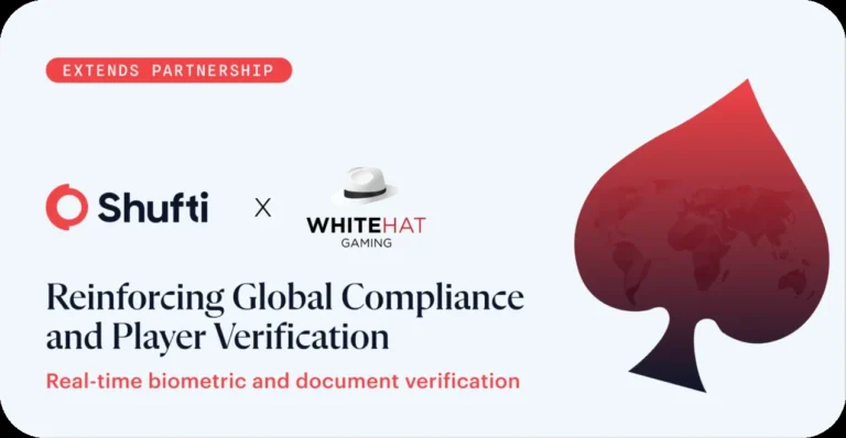 Shufti Extends Partnership with White Hat Gaming to Enhance Global KYC and Player Verification