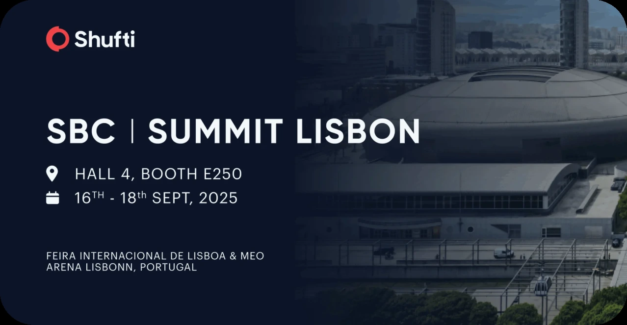 Shufti to Join Global iGaming and Fintech Leaders at SBC Summit Lisbon 2025