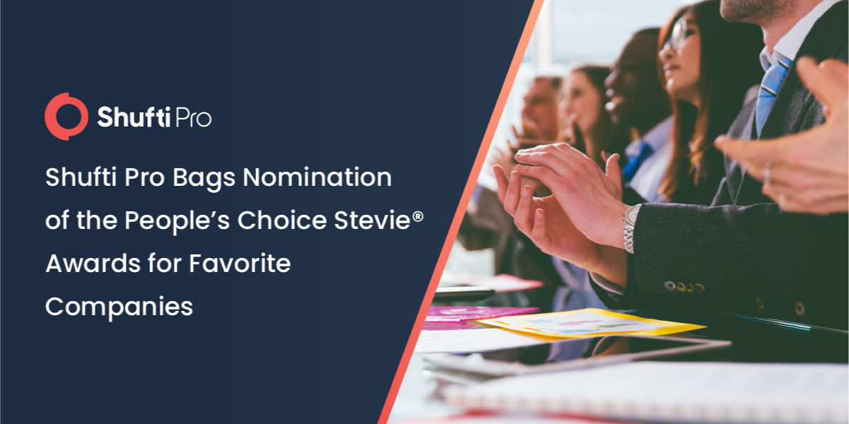 Shufti Bags Nomination of the People’s Choice Stevie® Awards for Favorite Companies