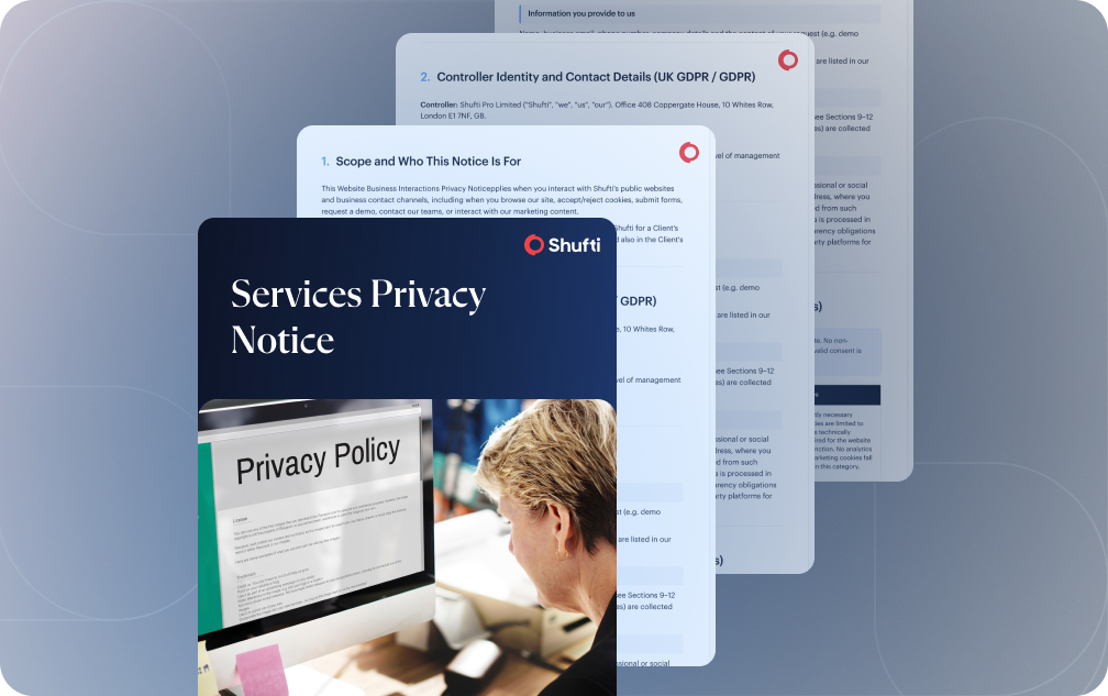 Services Privacy Notice