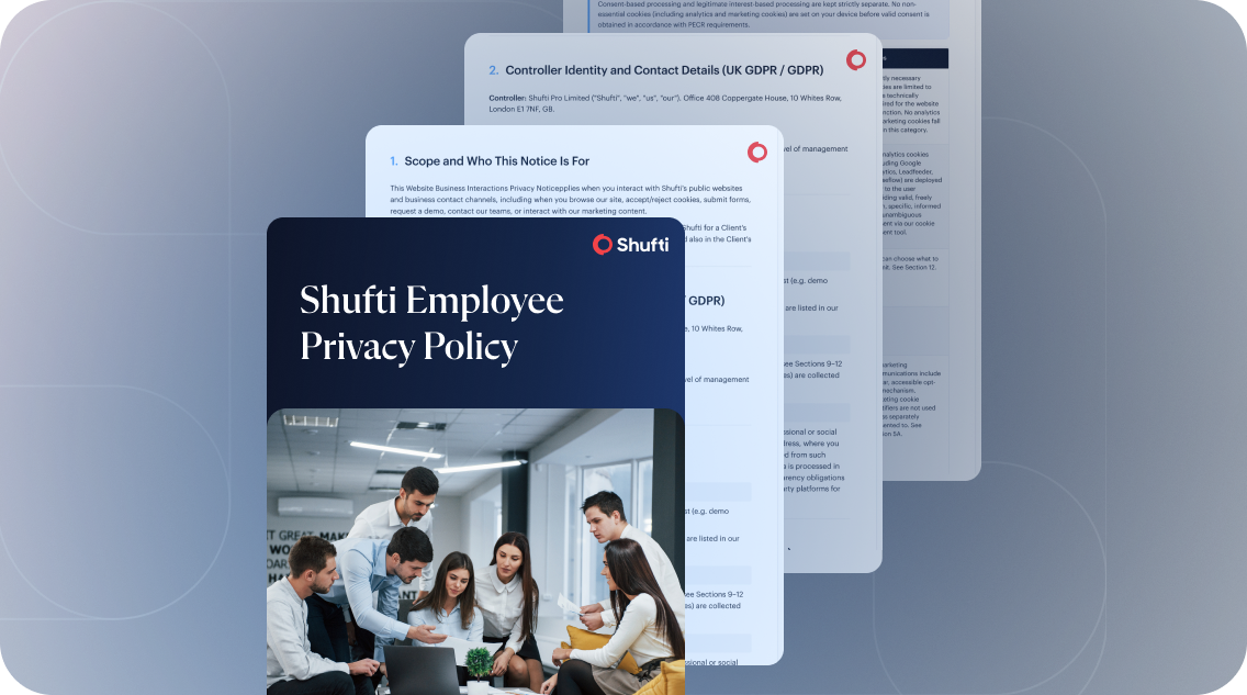 Shufti Employee Privacy Policy