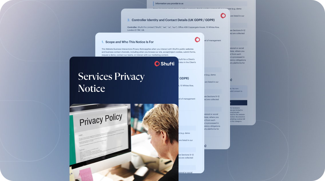 Services Privacy Notice
