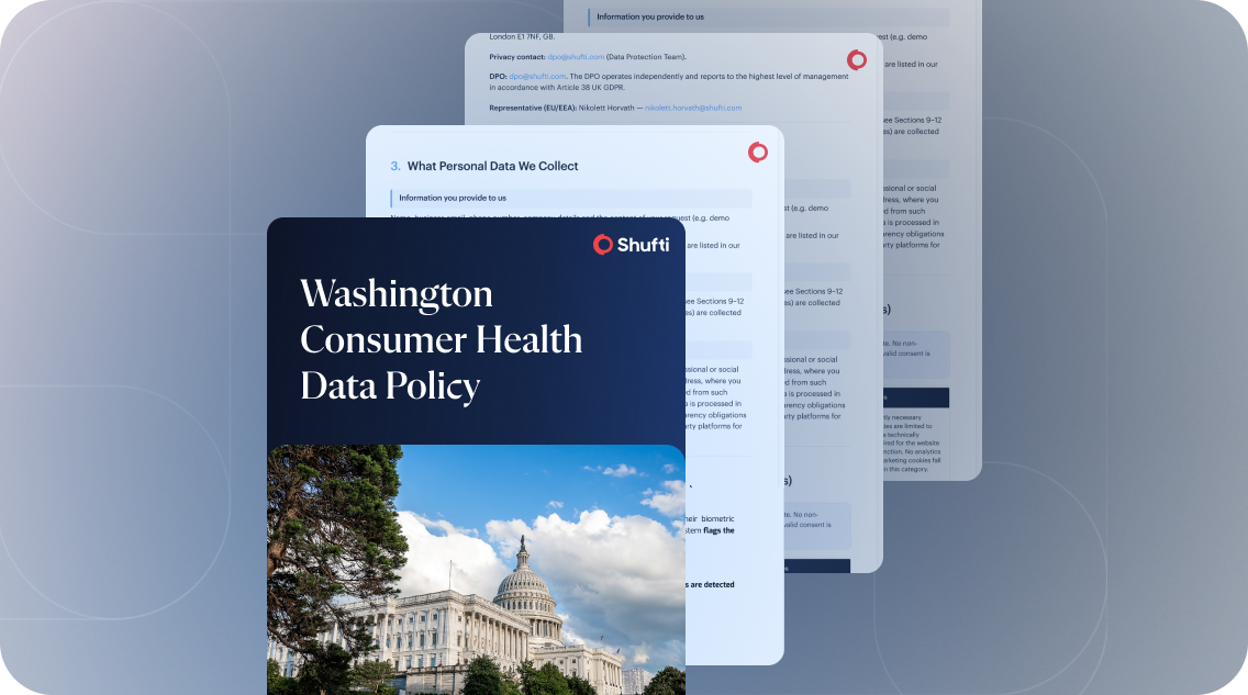 Washington Consumer Health Data Policy