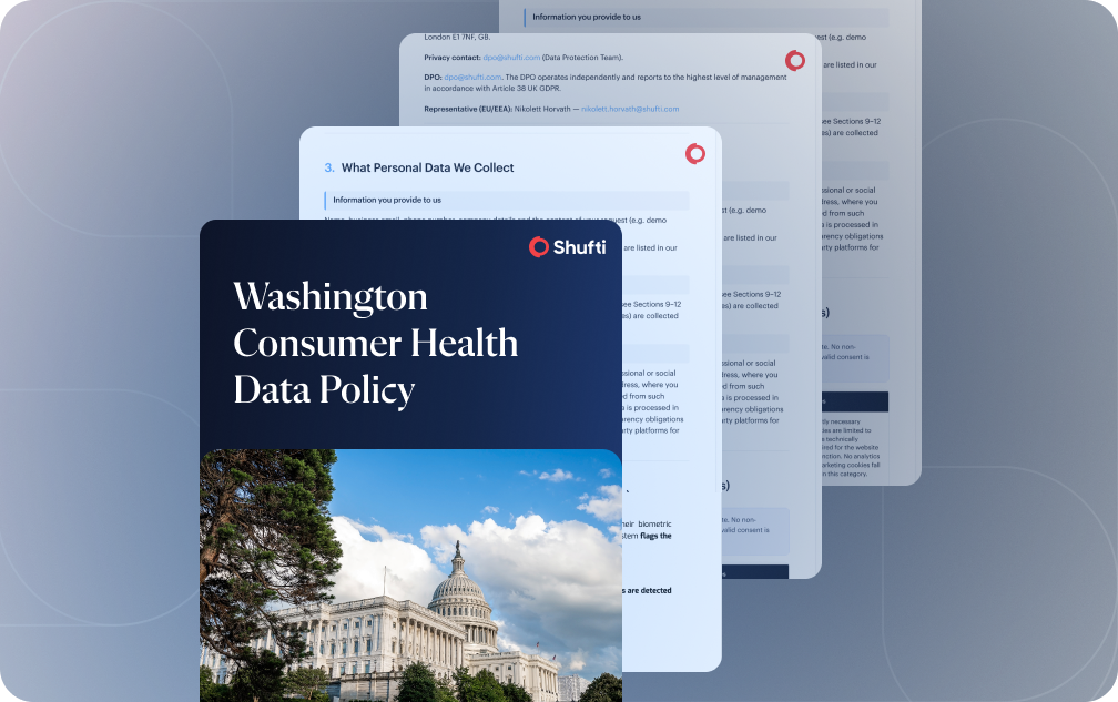 Washington Consumer Health Data Policy