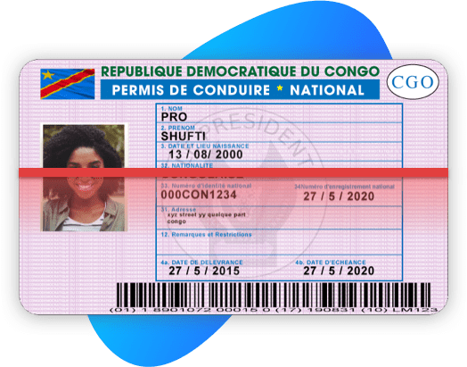 republic of congo driving license
