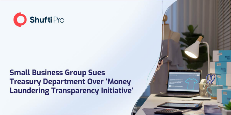 Small Business Group Sues Treasury Department Over ‘Money Laundering Transparency Initiative’